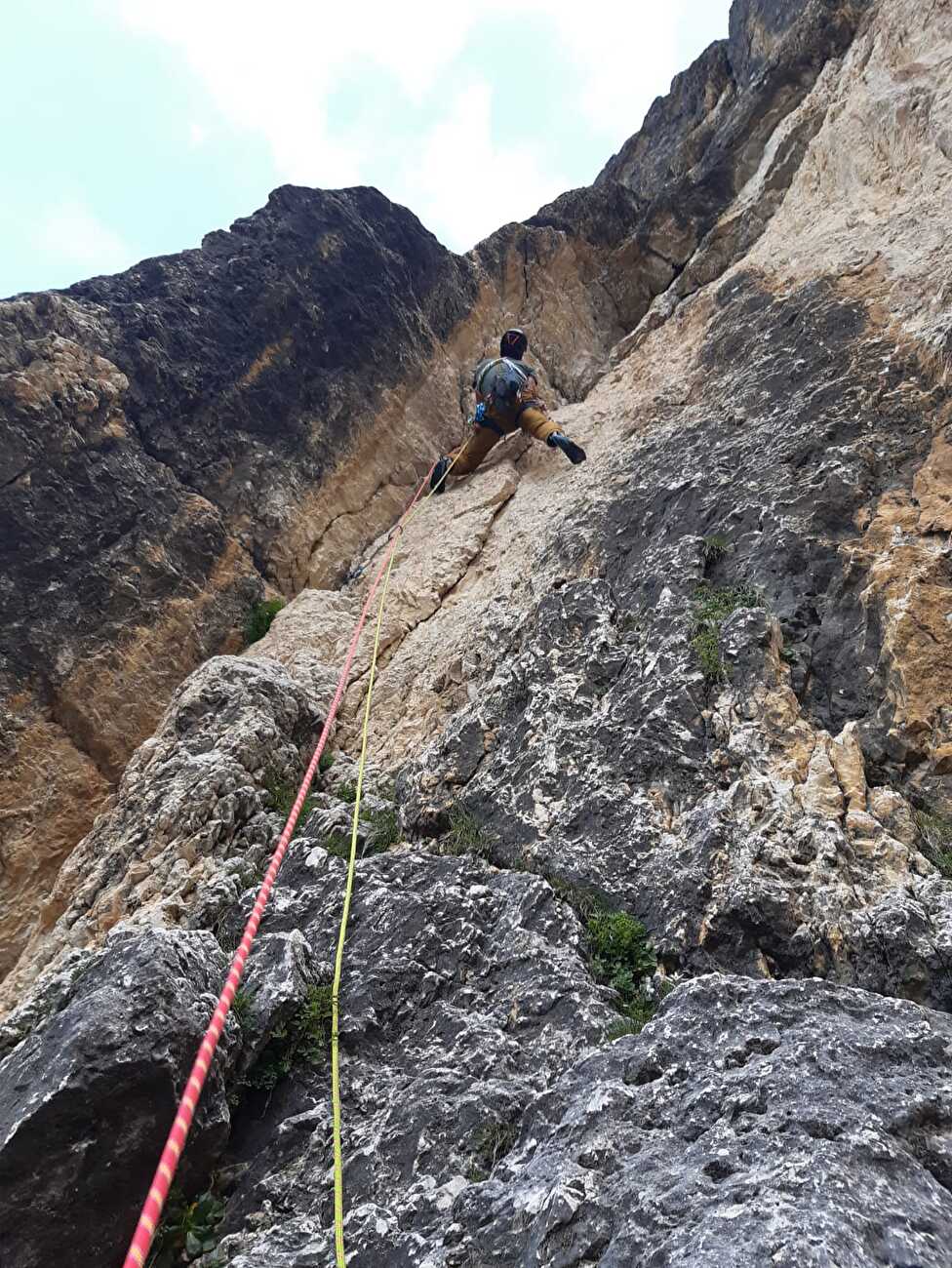 Via Schubert, Piz Ciavazes, Dolomiti