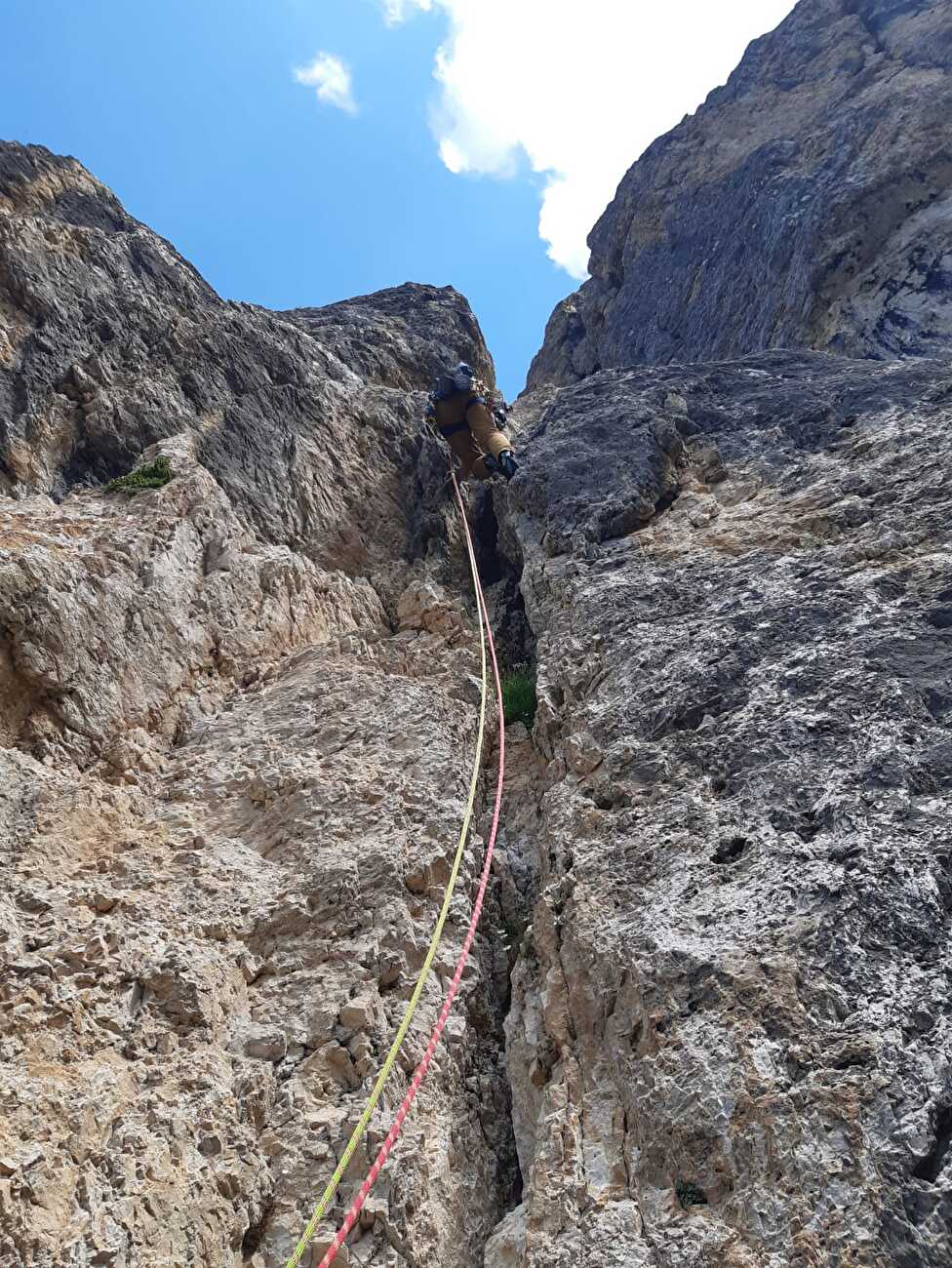 Via Schubert, Piz Ciavazes, Dolomiti