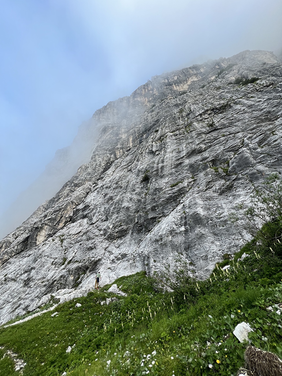Scalet delle Masenade, Moiazza, Civetta, Dolomiti