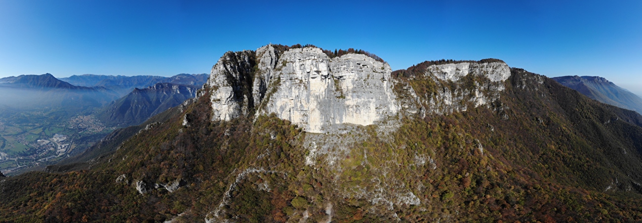 Climbing in Val d'Astico, Italy