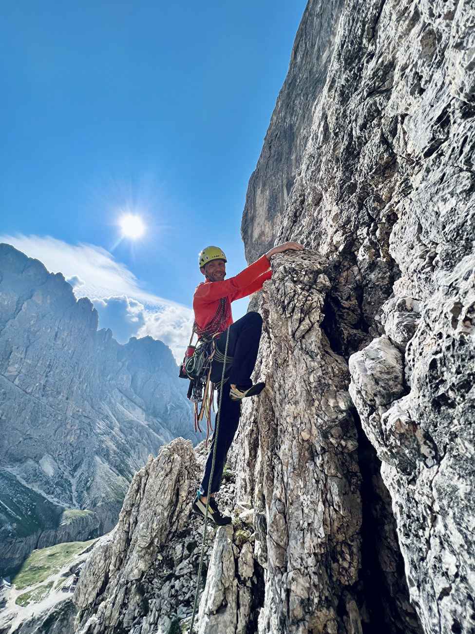 Punta Emma Catinaccio Dolomiti Mariapia Ghedina Diego Mabboni