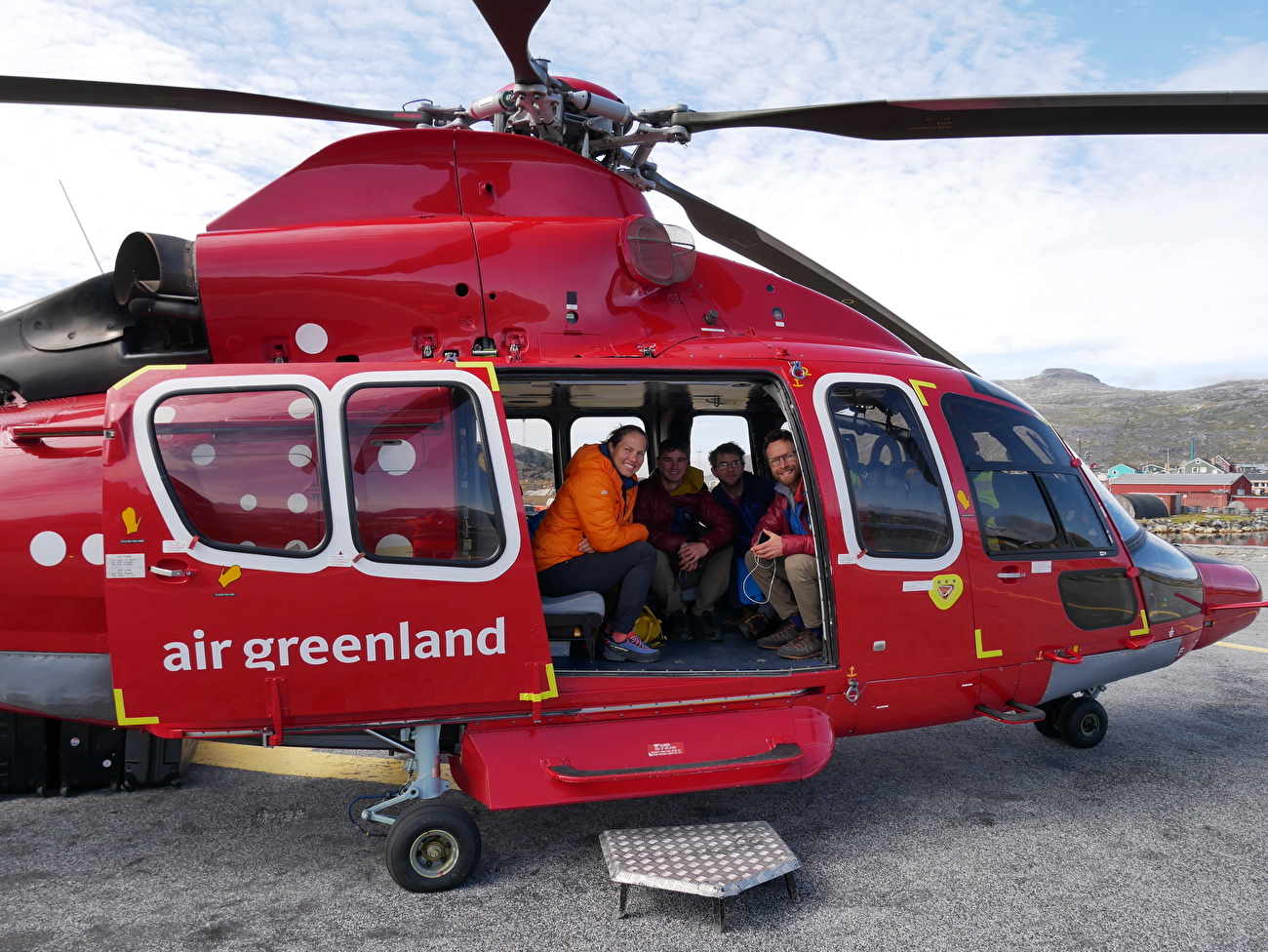 Torsukattak Fjord, Greenland, Miška Izakovičová, Callum Johnson, Tim Miller, Simon Smith