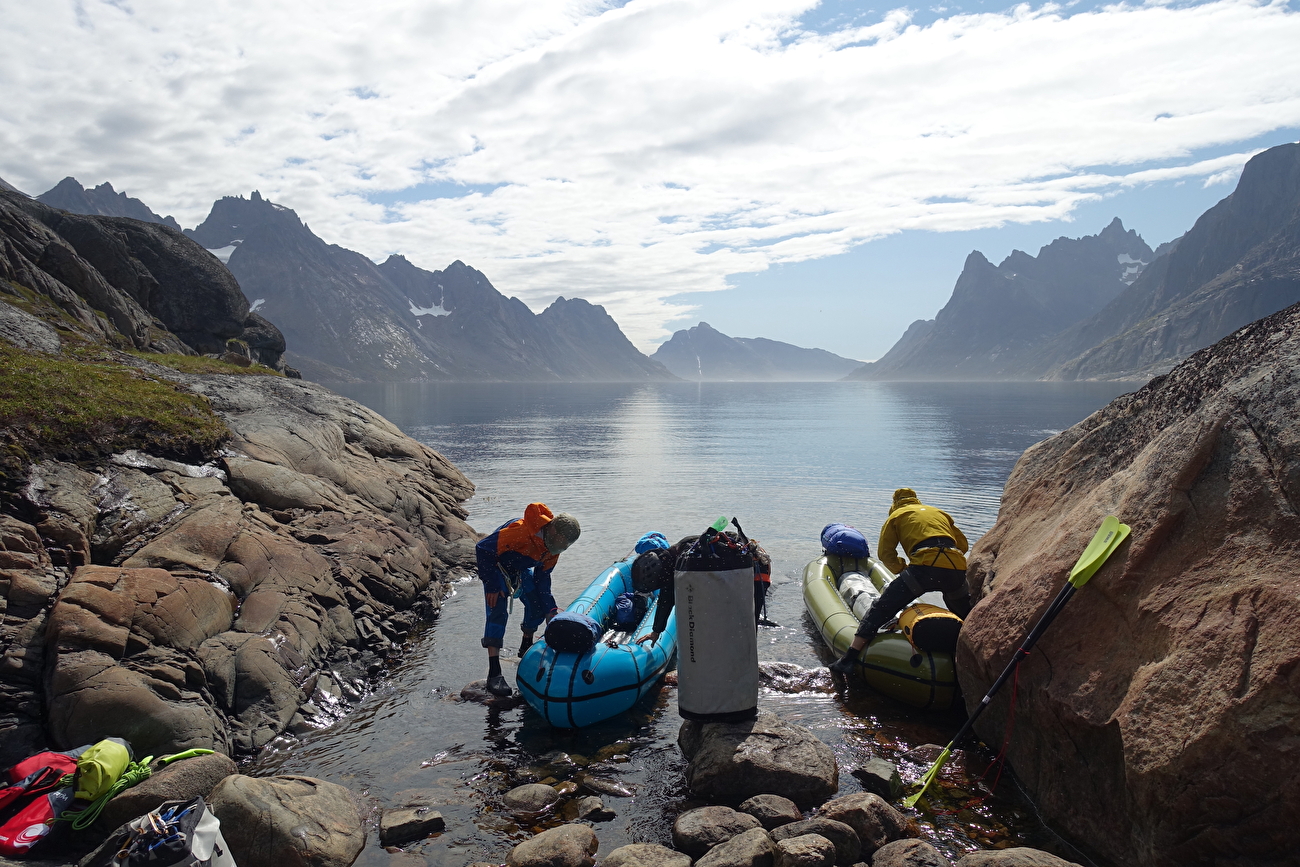 Torsukattak Fjord, Greenland, Miška Izakovičová, Callum Johnson, Tim Miller, Simon Smith