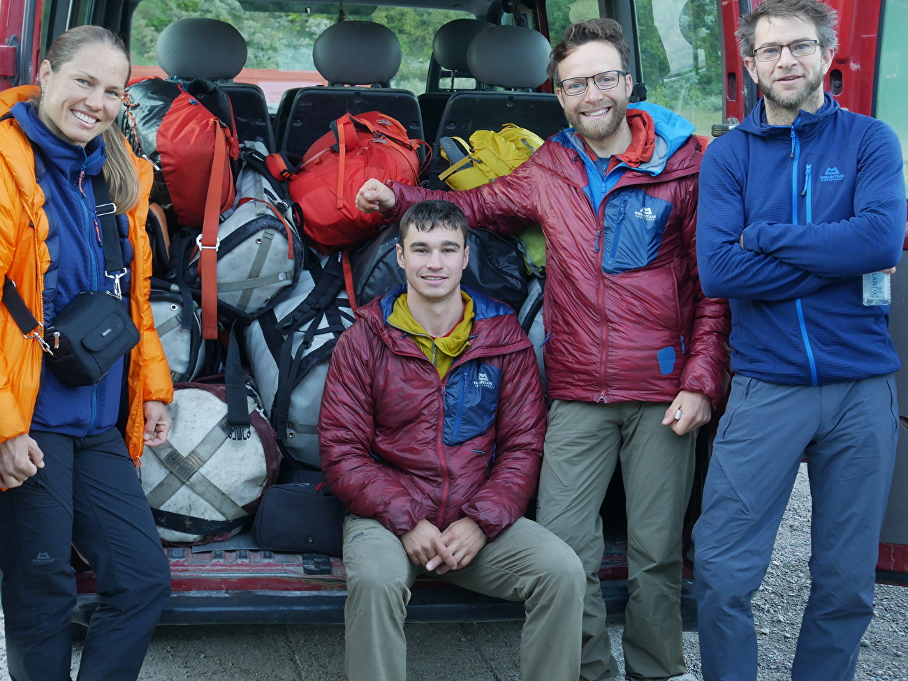 Torsukattak Fjord, Groenlandia, Miška Izakovičová, Callum Johnson, Tim Miller, Simon Smith