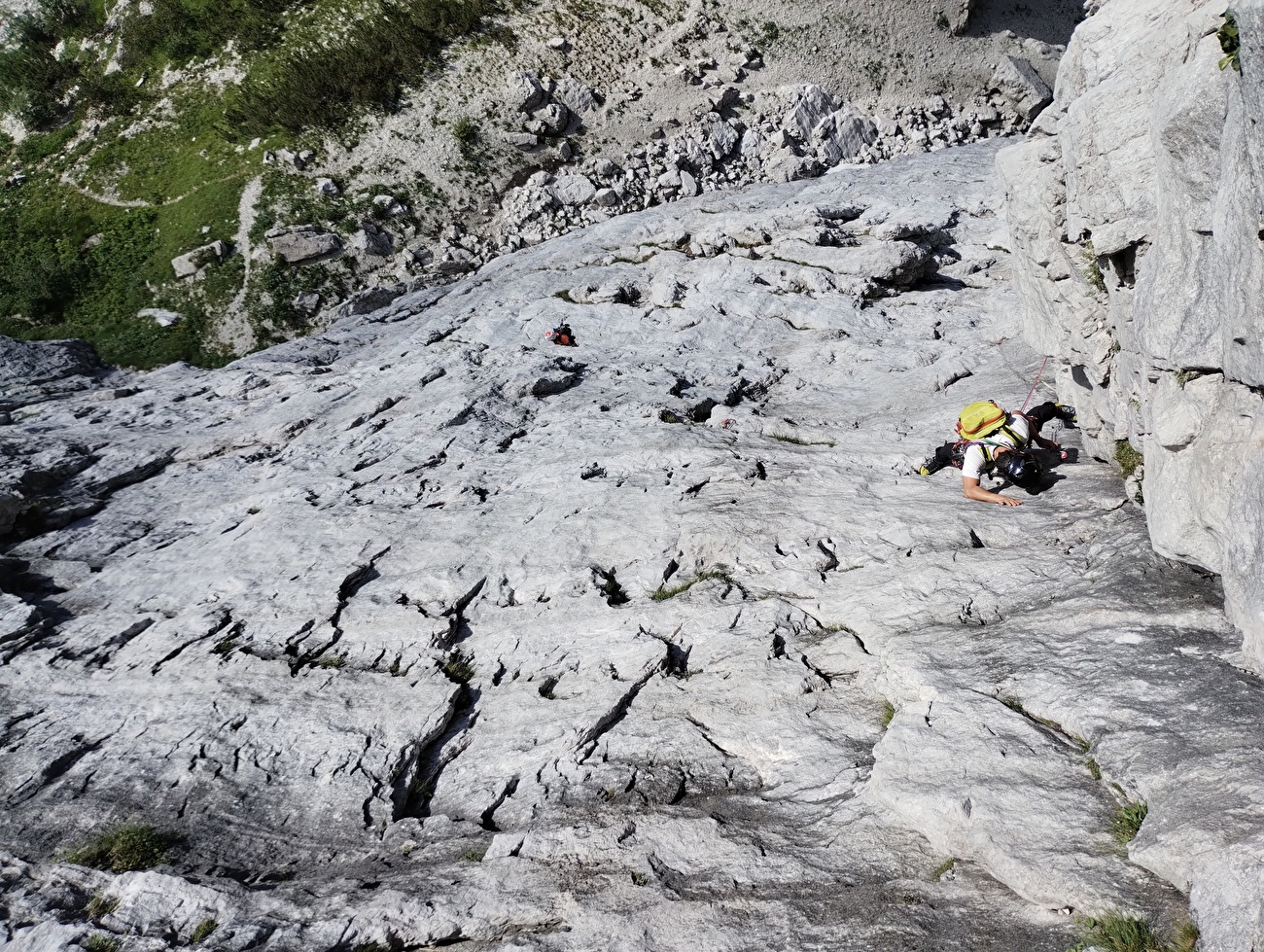 Via Decima, Pala delle Masenade, Moiazza, Dolomiti