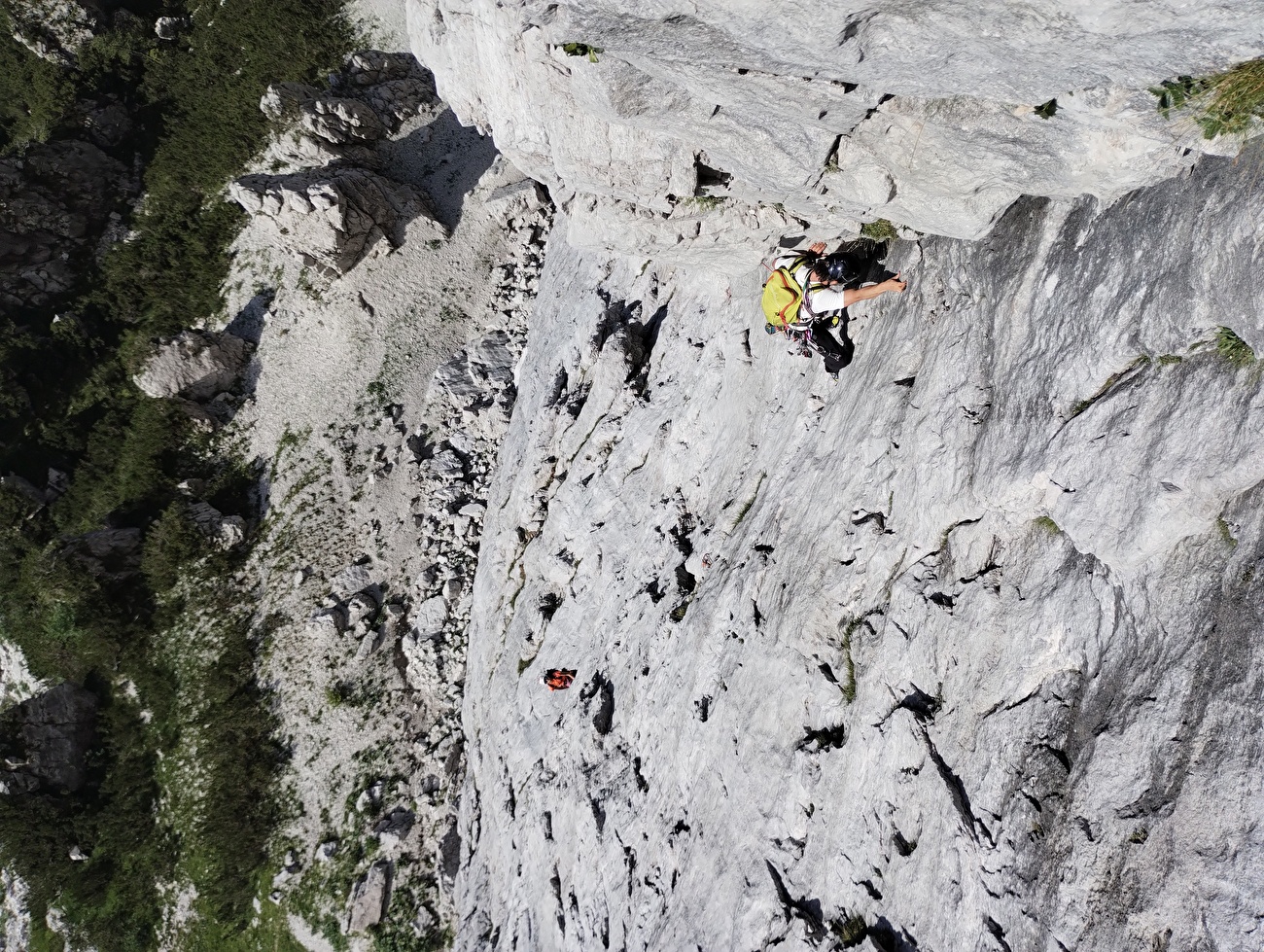 Via Decima, Pala delle Masenade, Moiazza, Dolomites