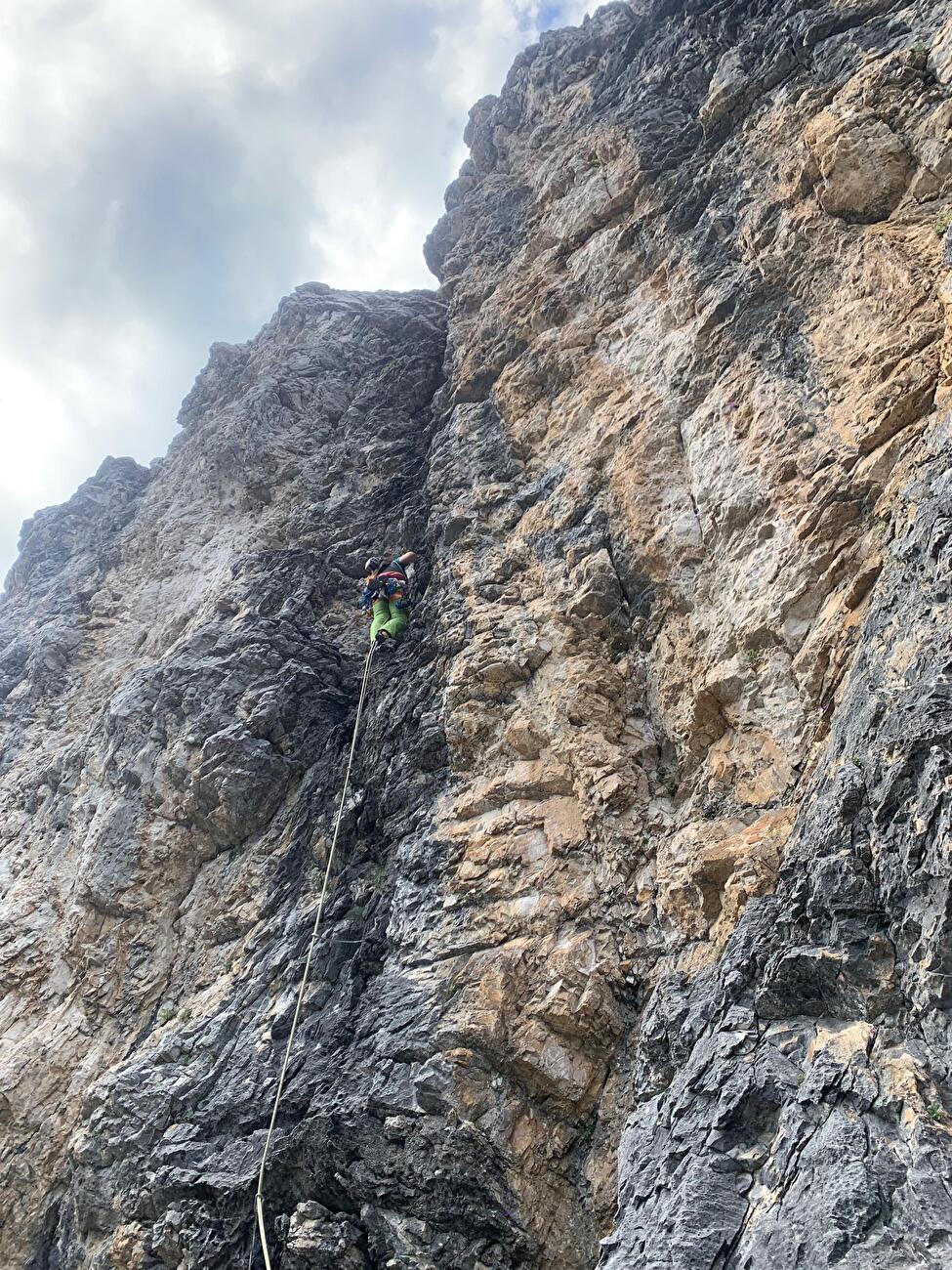 Via Decima, Pala delle Masenade, Moiazza, Dolomiti