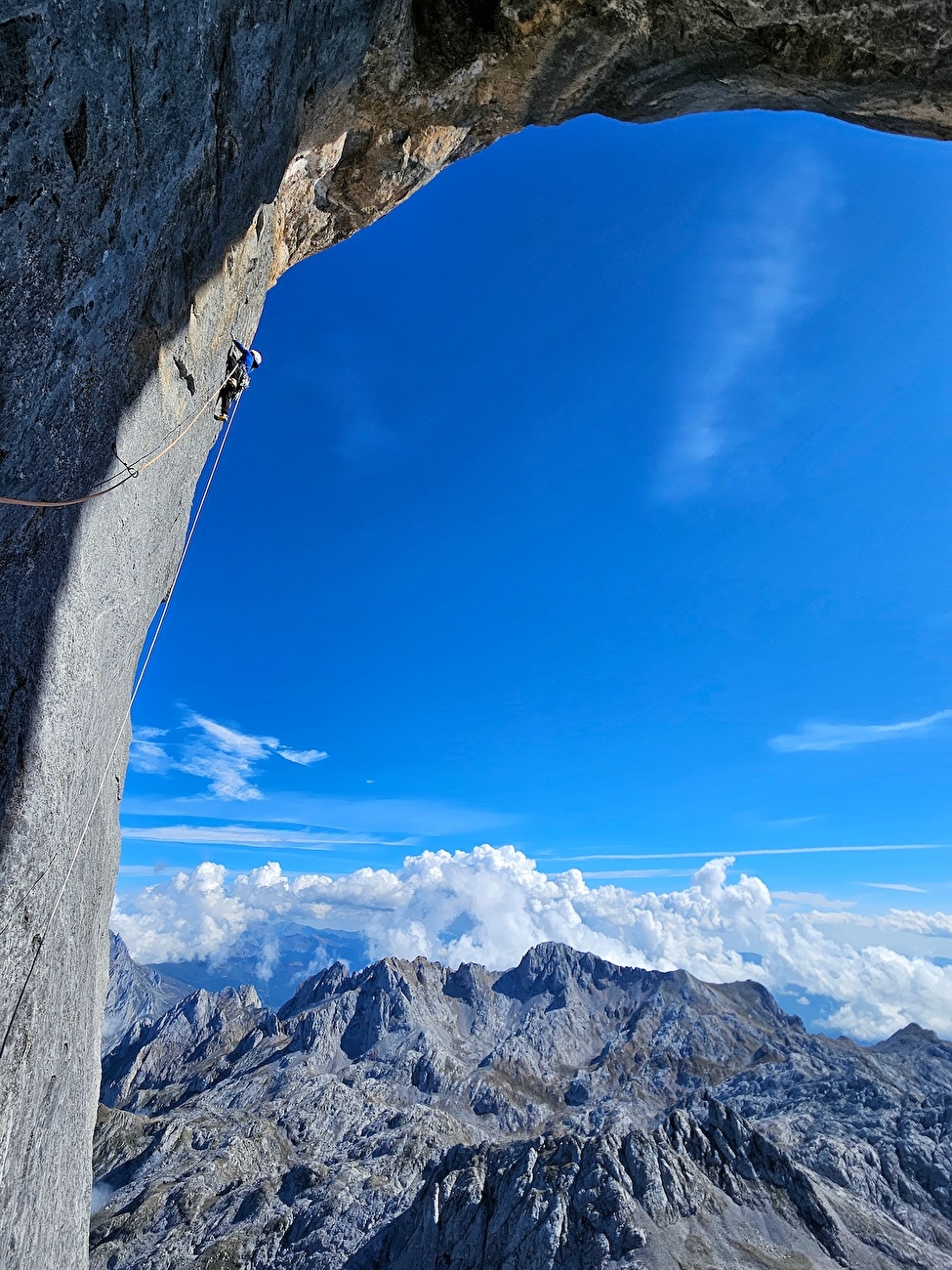 Peña Santa de Castilla, Picos de Europa, Spagna, Eneko Pou, Iker Pou