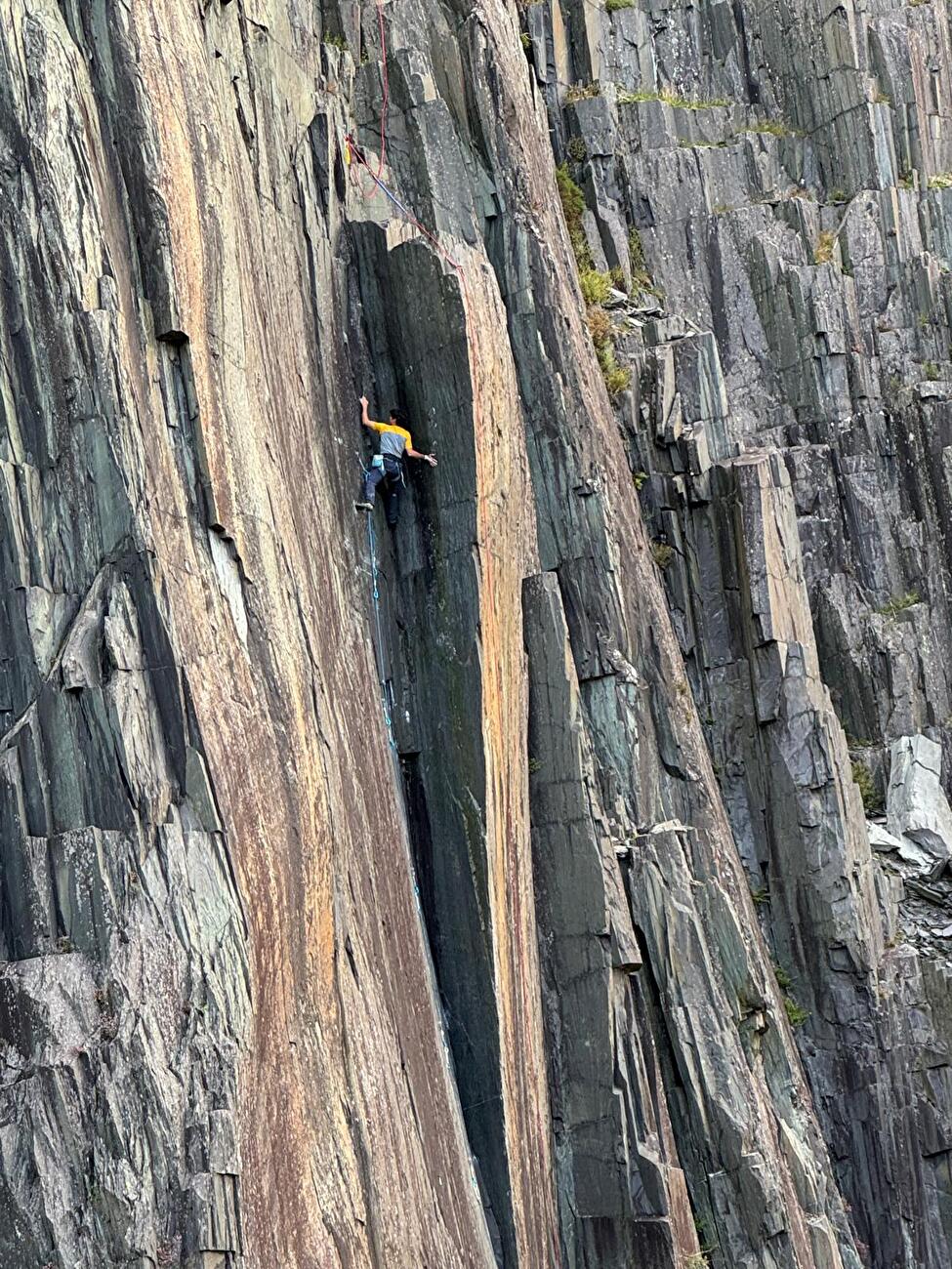 Climbing in North Wales, Caterina Bassi, Martino Quintavalla