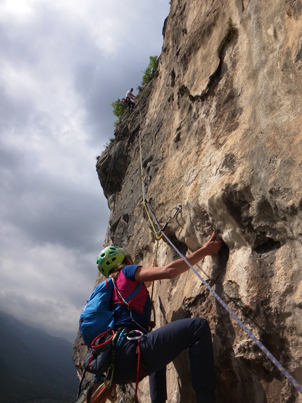 Monte Cimo, Brentino, Val d'Adige, Davide Dallera, Davide Iotti, Cristina Oldrati, Matteo Rivadossi