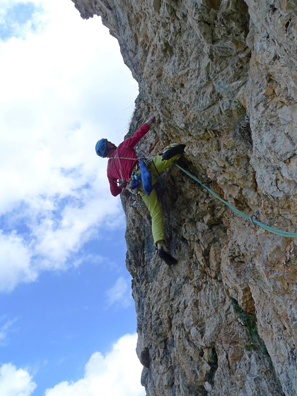 Coston d'Averau, Dolomiti, Michal Coubal, Anna Coubalová, Martin Tučka