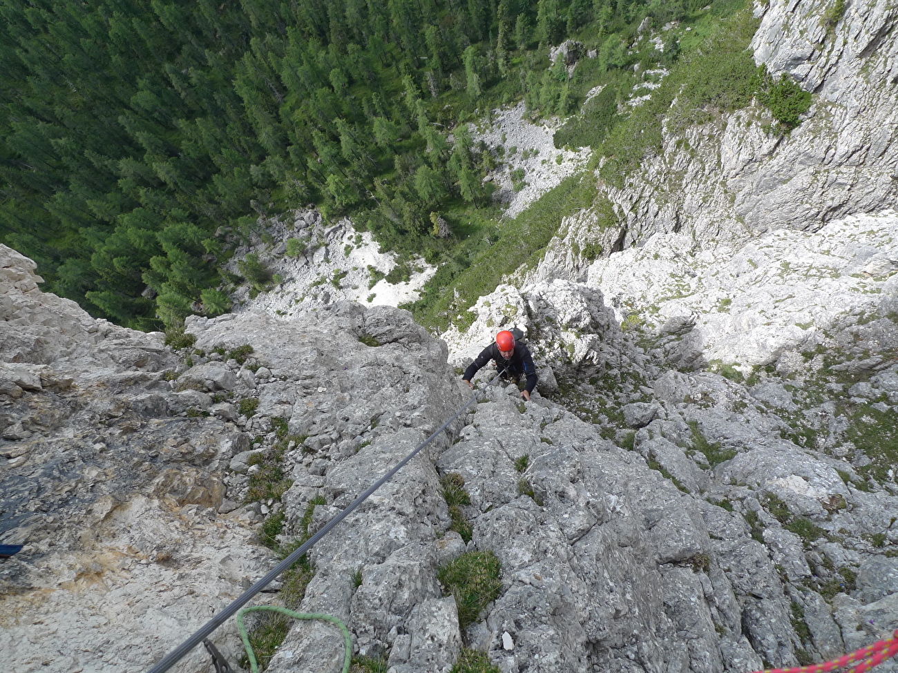 Coston d'Averau, Dolomiti, Michal Coubal, Anna Coubalová, Martin Tučka