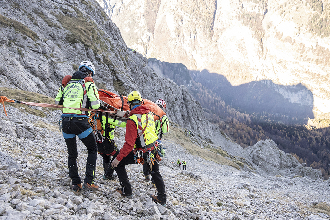 Schiara, Dolomiti, Soccorso Alpino e Speleologico Veneto