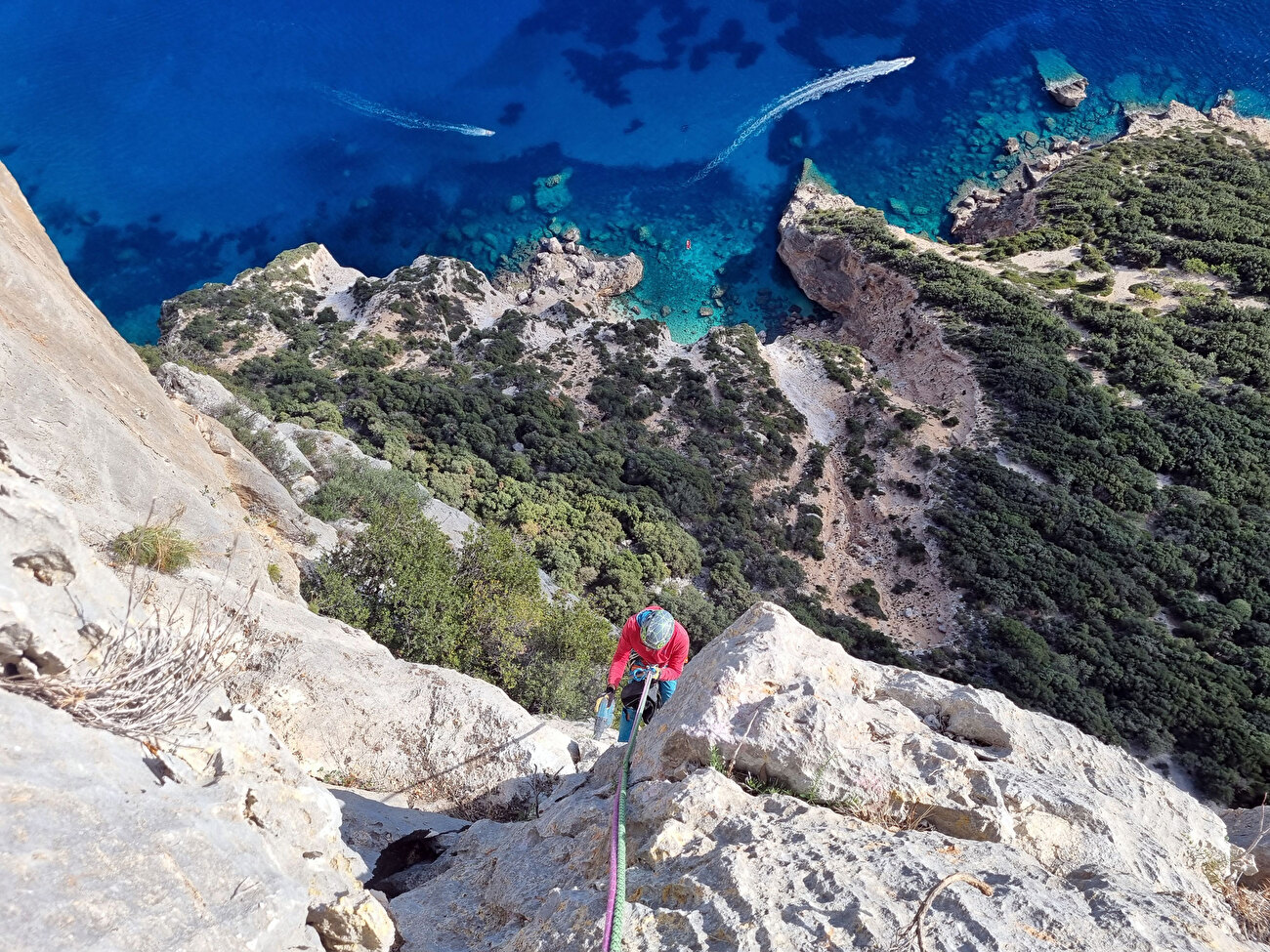 Sardegna, Oronnoro, Parete di Esuili, Matteo Giglio, Alessandra Gianatti