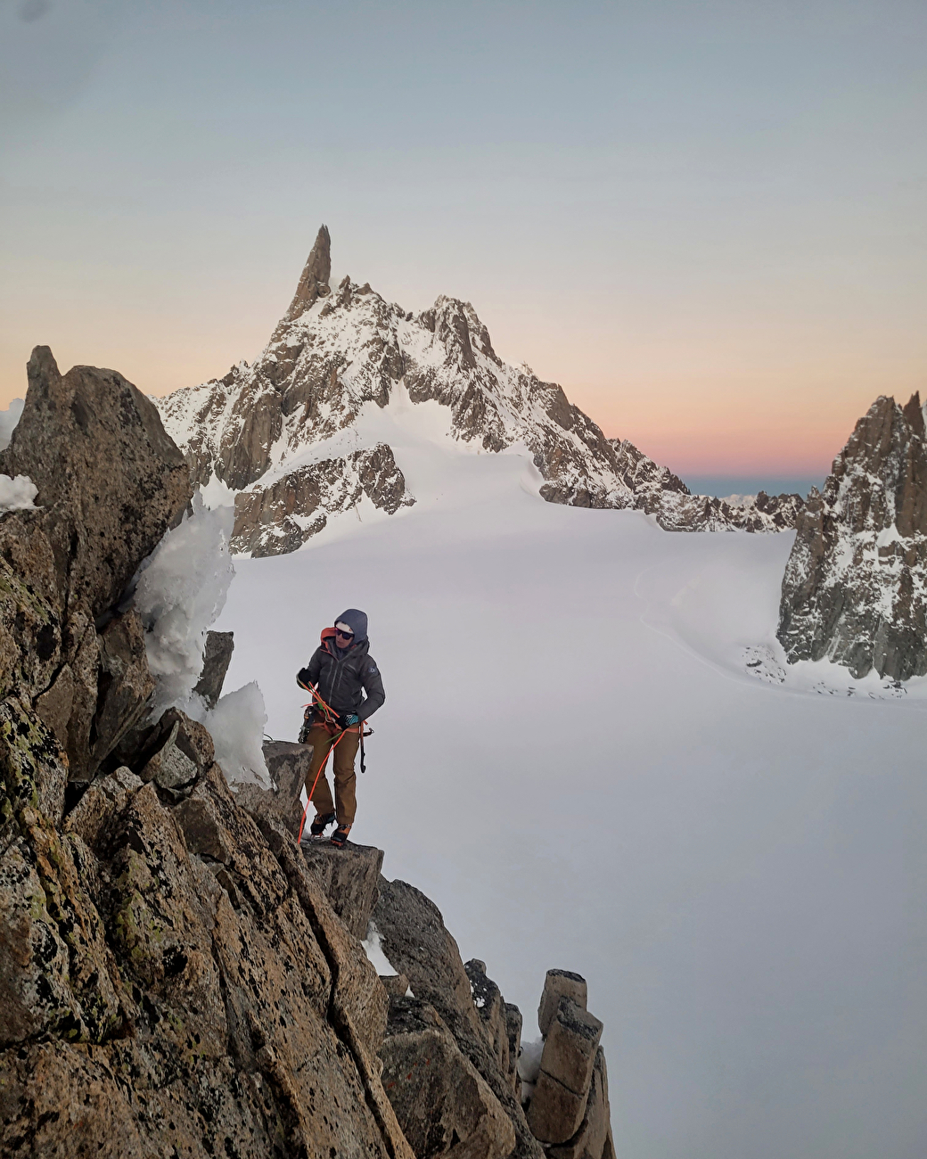 Petit Flambeau, Mont Blanc, Filip Babicz, Heike Schmitt