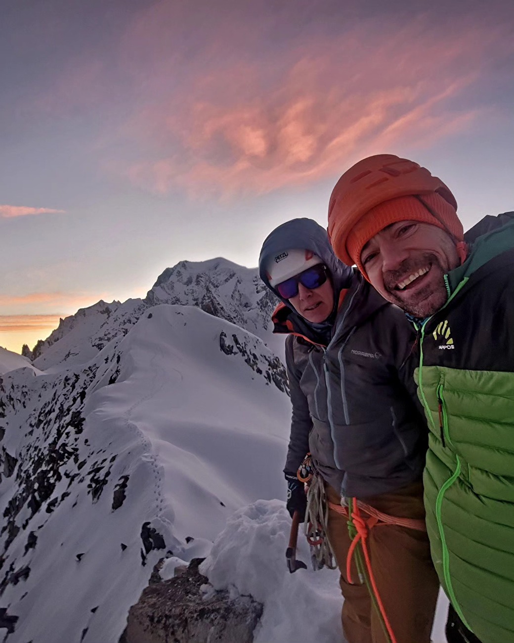 Petit Flambeau, Monte Bianco, Filip Babicz, Heike Schmitt