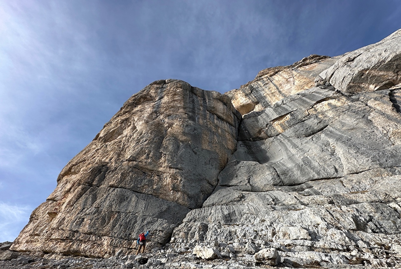 Piz Parom, Dolomiti, Simon Kehrer, Hubert Eisendle