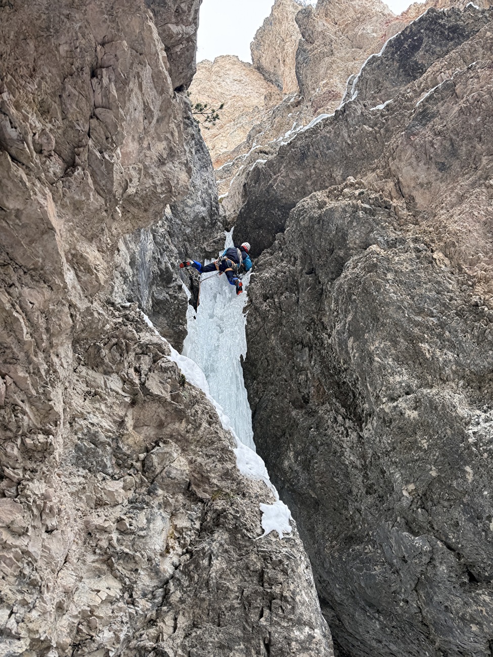 Vallunga, Dolomiti, Francesco Favilli, Daniel Ladurner, Mathieu Maynadier