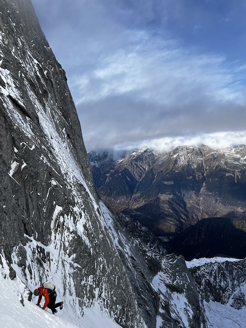 Pizzo Badile, Giacomo Mauri, Simone Porta