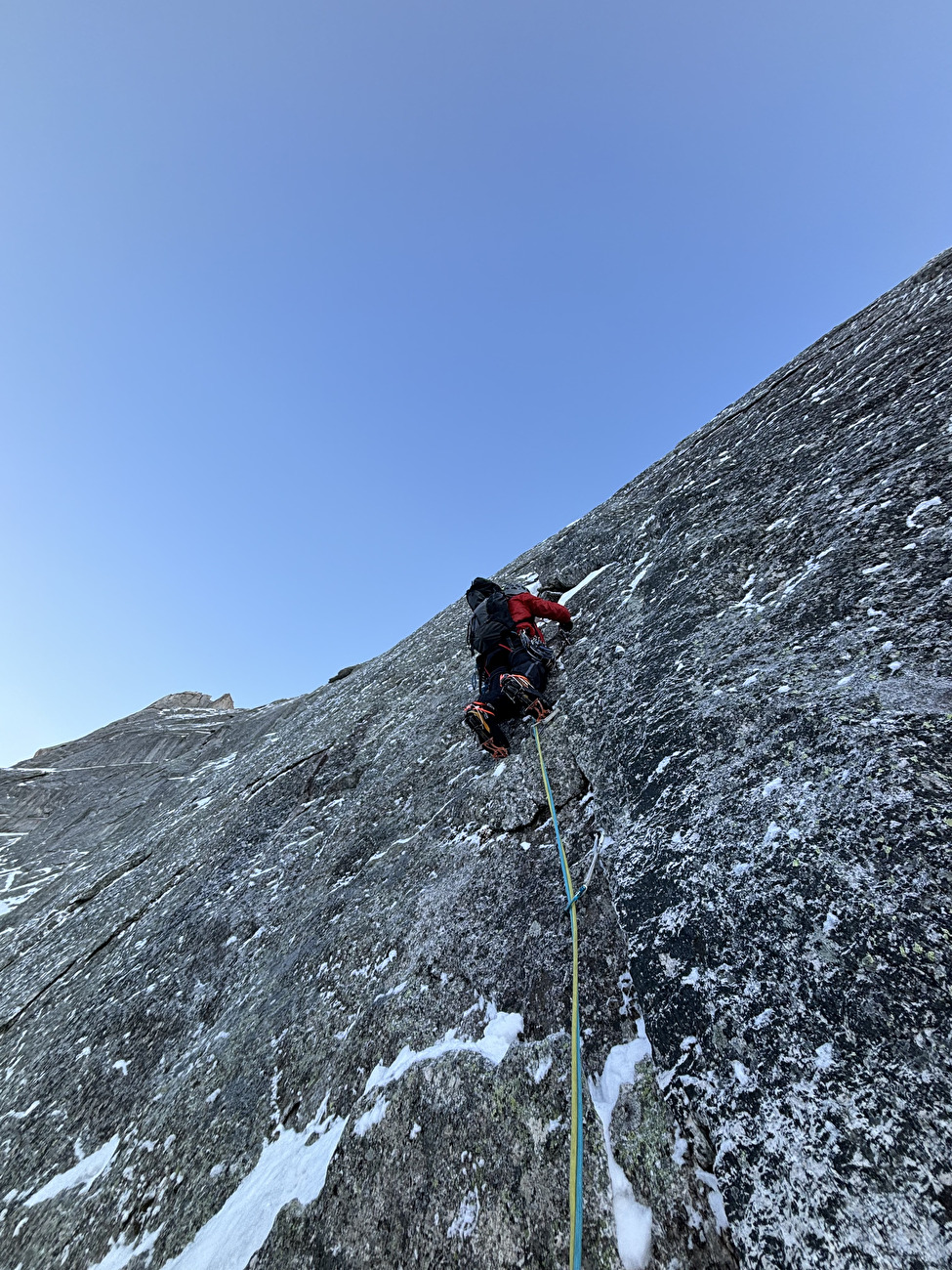 Pizzo Badile, Giacomo Mauri, Simone Porta