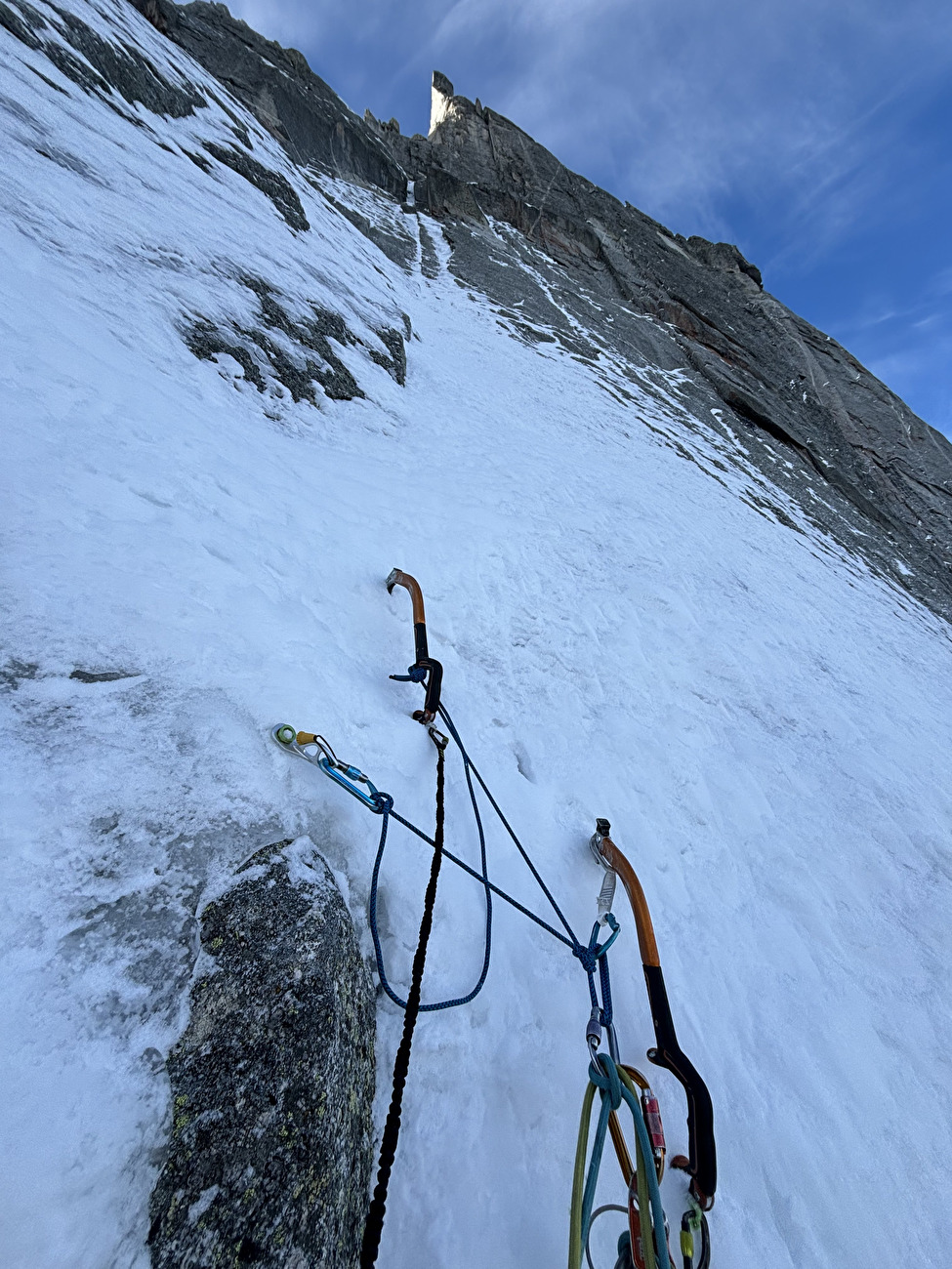 Pizzo Badile, Giacomo Mauri, Simone Porta