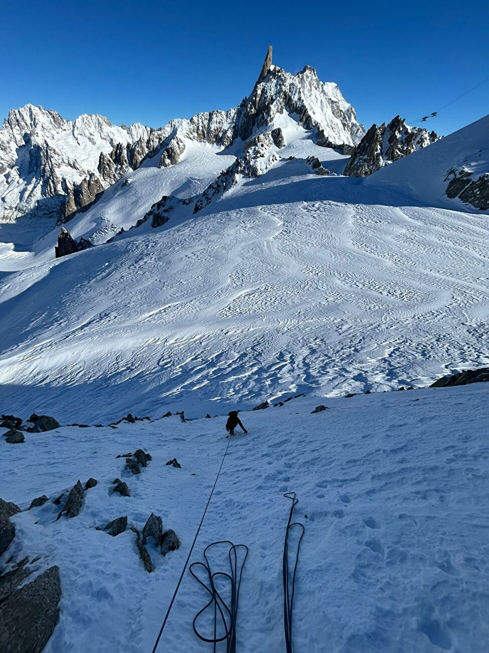 Aiguille de Toule, Monte Bianco, Niccolò Bruni, Federica Furia