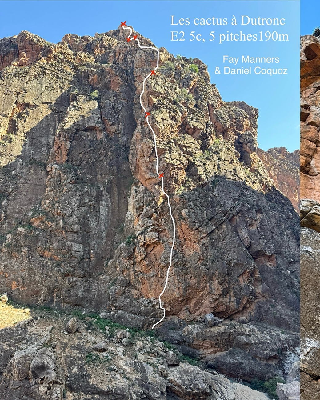 Arrampicata in Marocco, Fay Manners, Daniel Coquoz