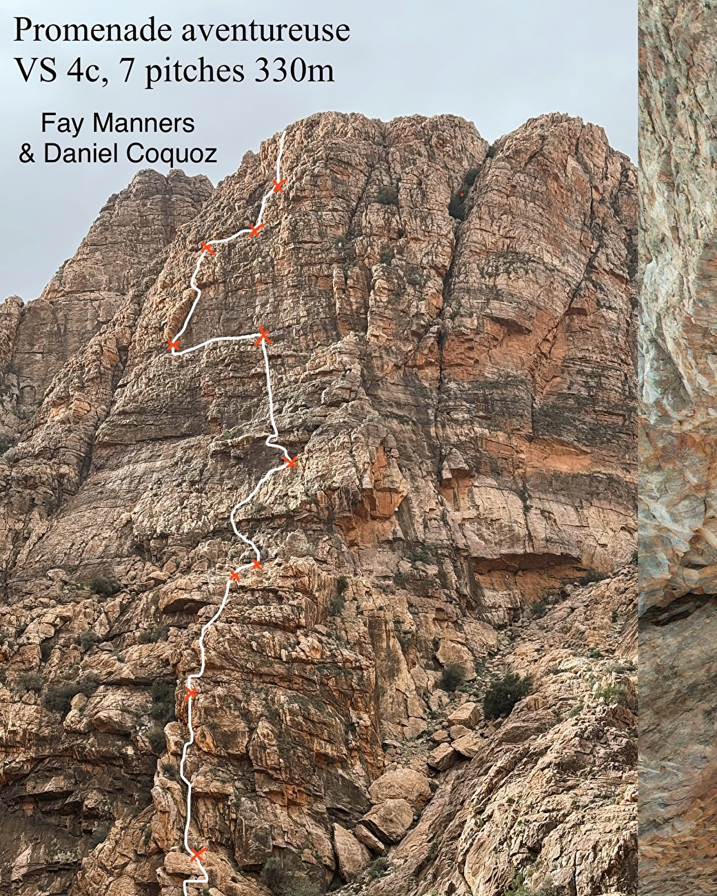 Arrampicata in Marocco, Fay Manners, Daniel Coquoz