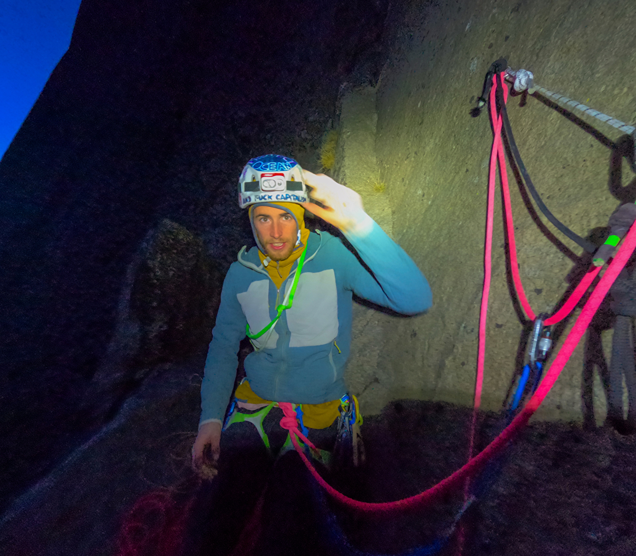 Seb Berthe, Dawn Wall, El Capitan, Yosemite