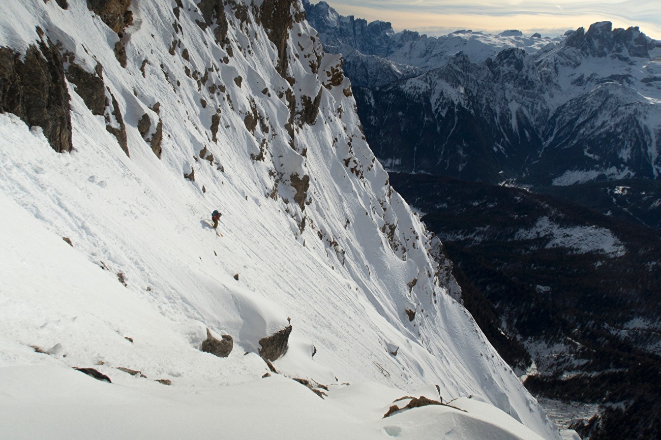 Dolomiti sci ripido 2024