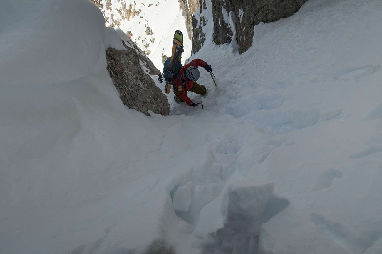 Dolomiti sci ripido 2024