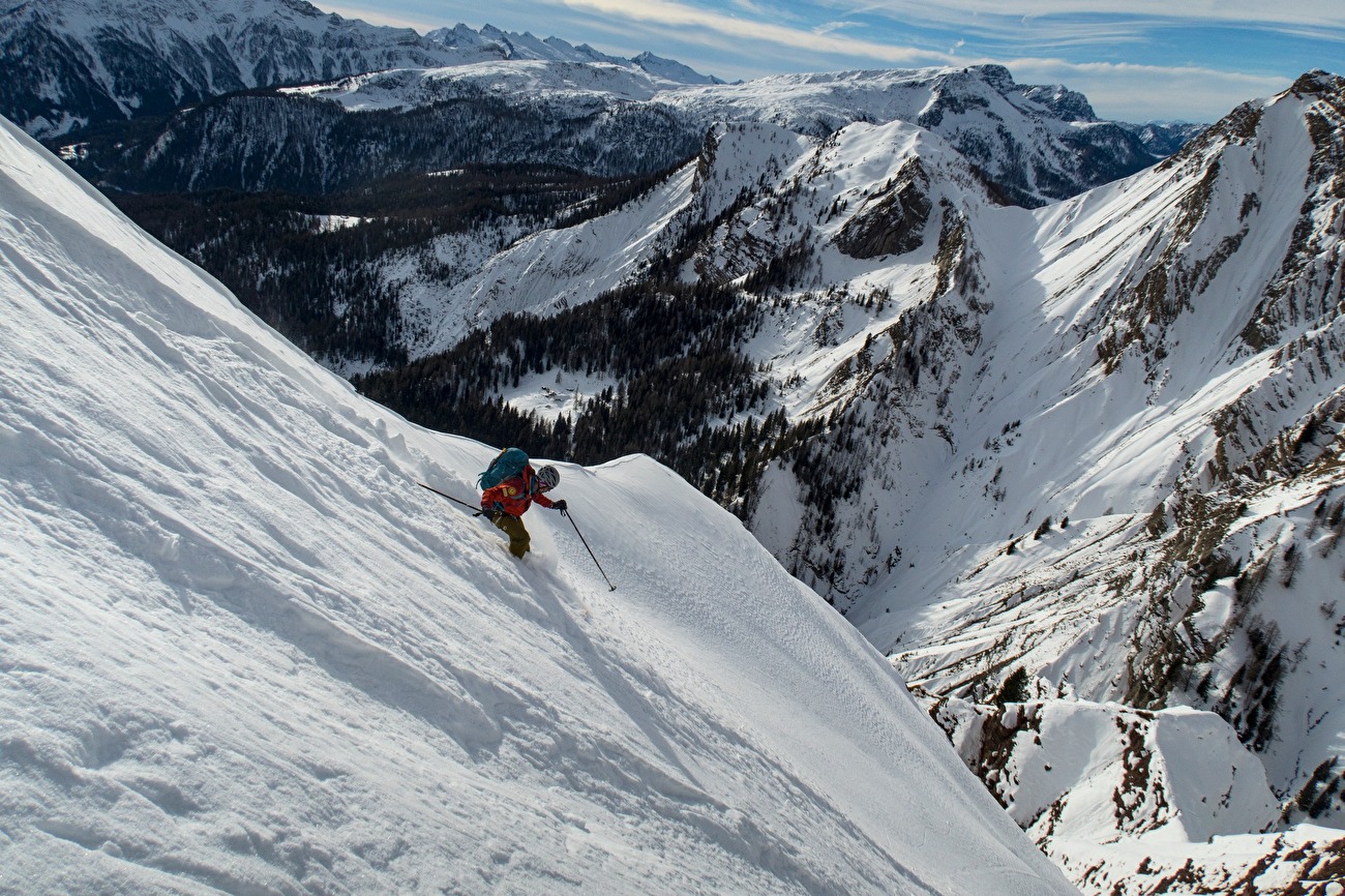 Dolomiti sci ripido 2024