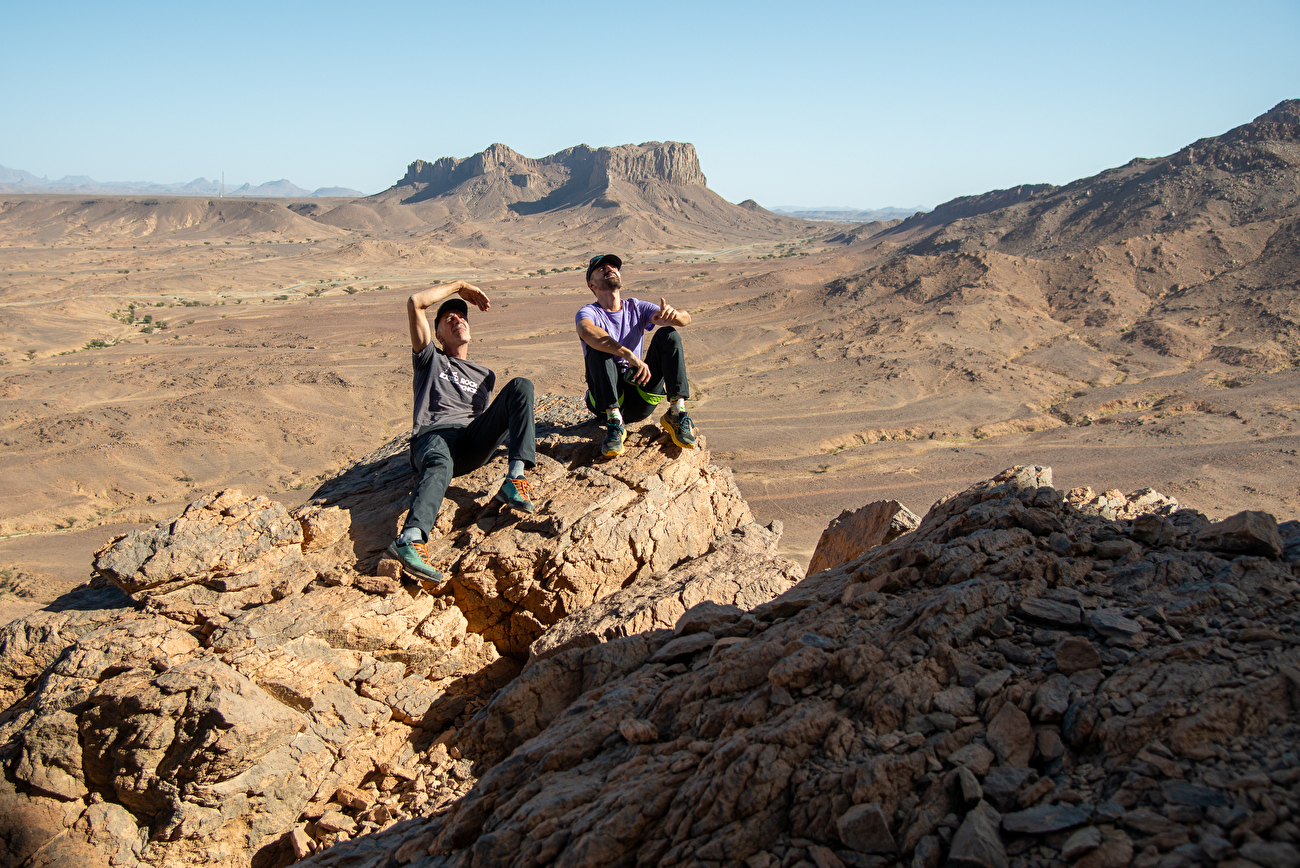 Hoggar Algeria, Richard Felderer, Federico Martinelli, Luca Vallata