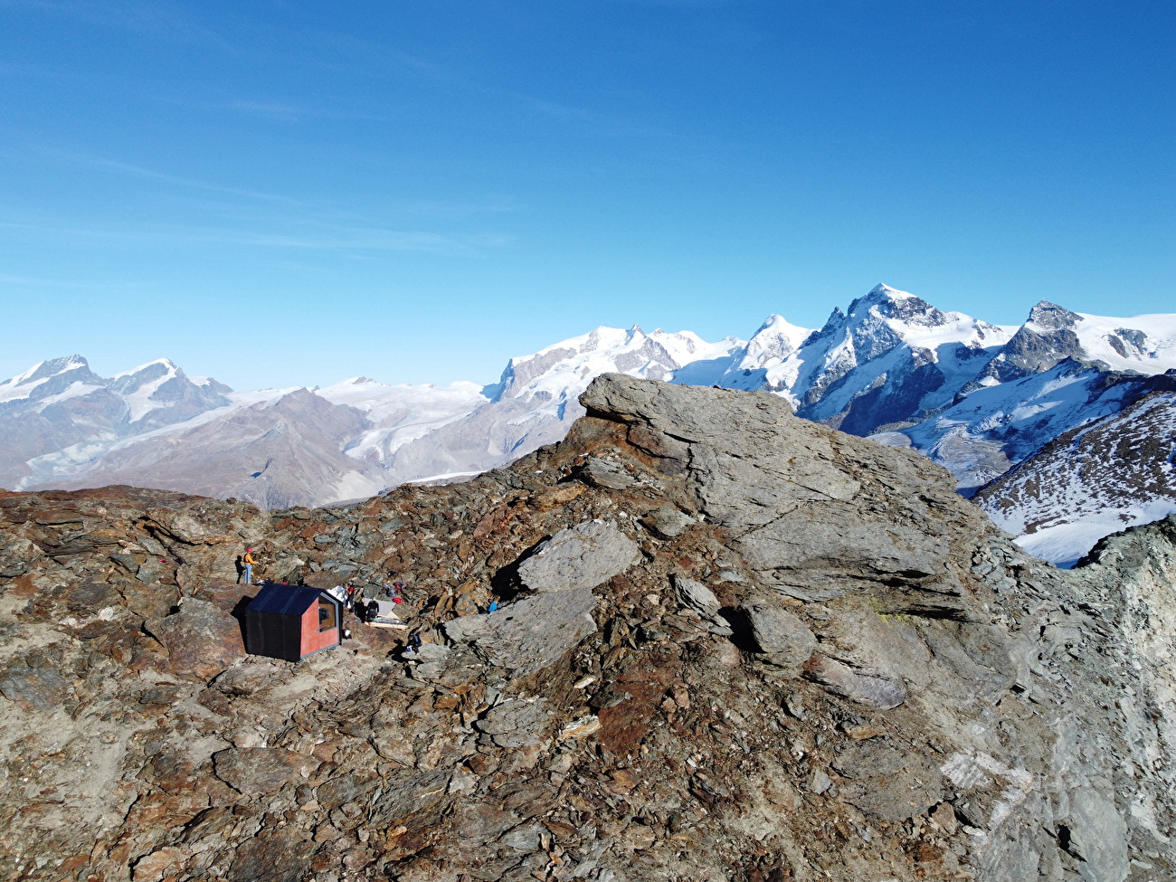 Bossi - Filippi Bivouac, Colle del Breuil, Matterhorn