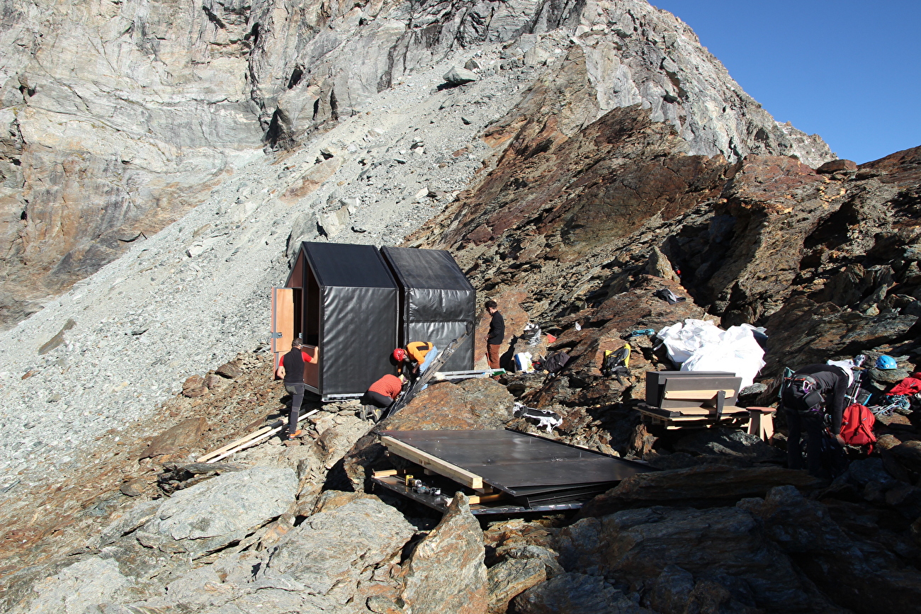 Bossi - Filippi Bivouac, Colle del Breuil, Matterhorn