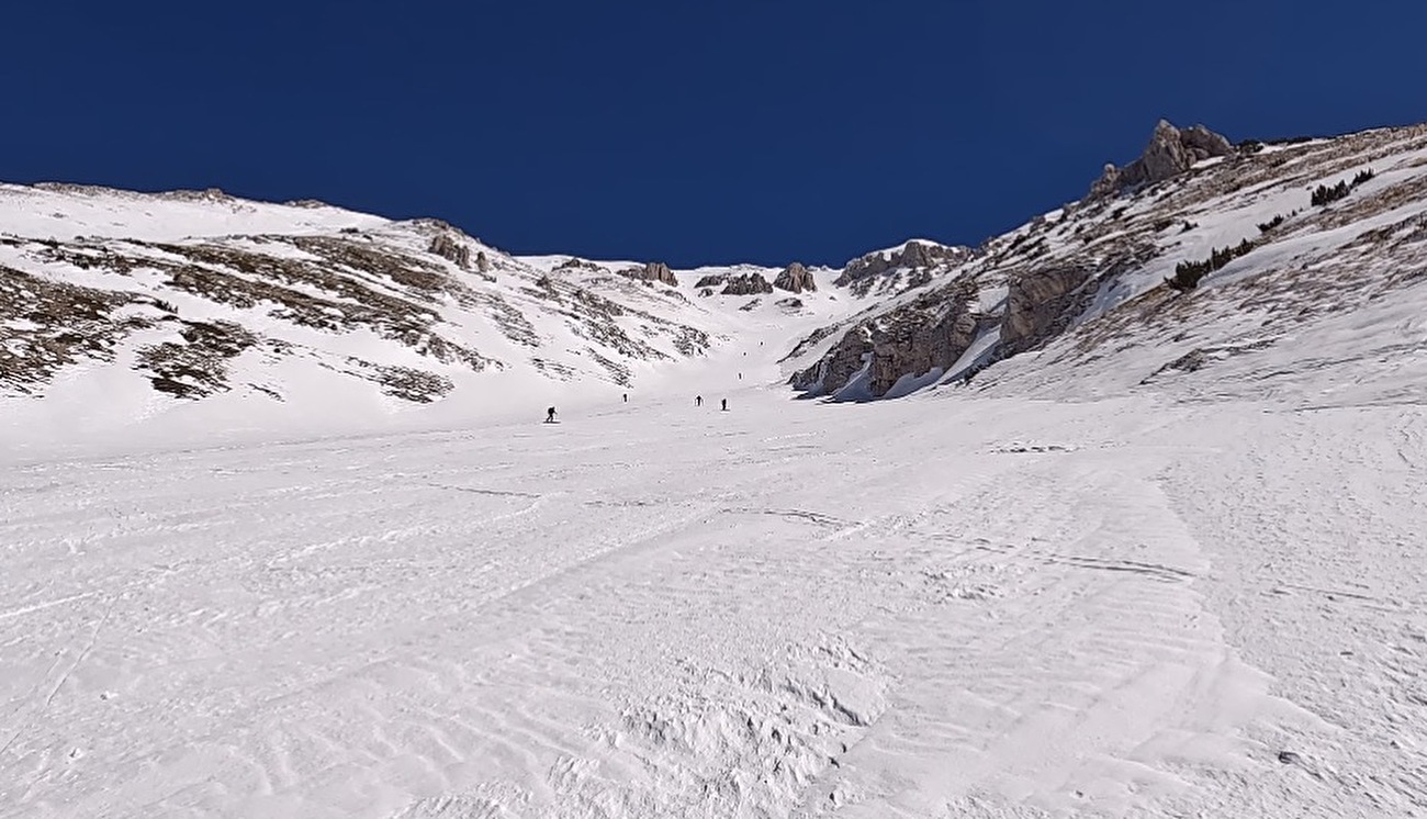 Monte Amaro Maiella ski mountaineering