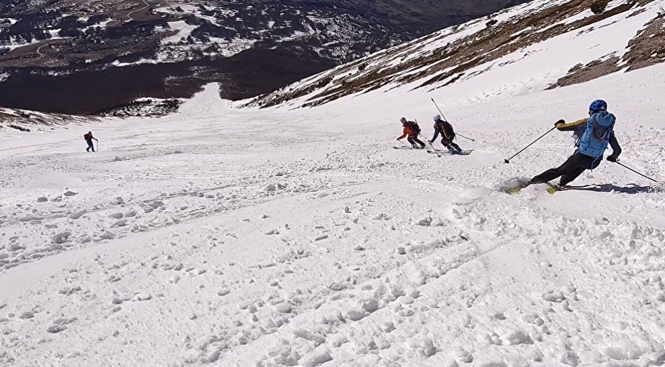 Monte Amaro Maiella ski mountaineering