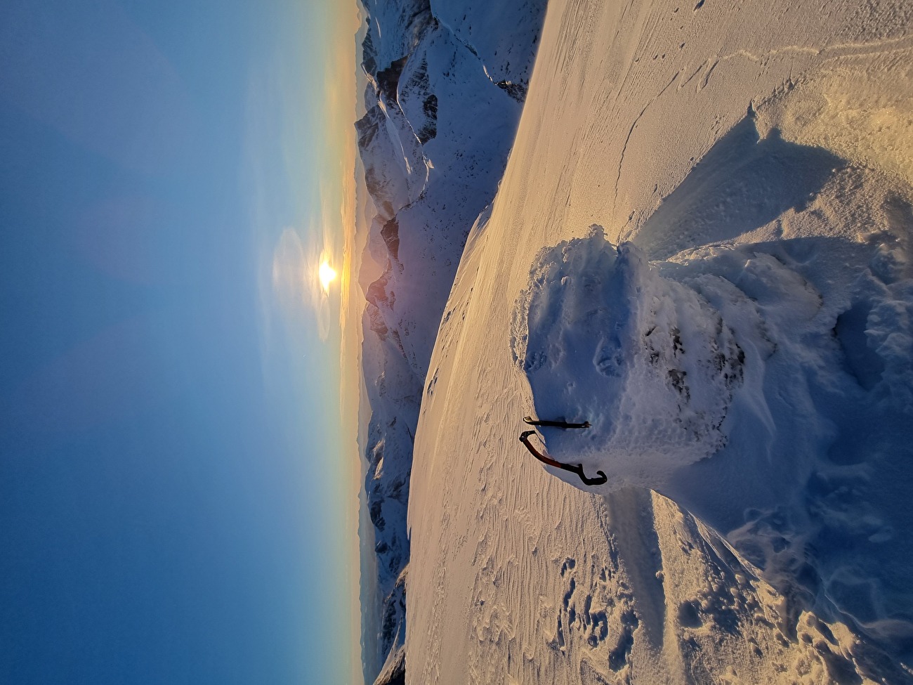 Joda Dolmans Tindenåla solitaria invernale, Stetind, Husbyviktind, Preikstoltind, Sjunkhatten, Strandåtind, Store Åselitind