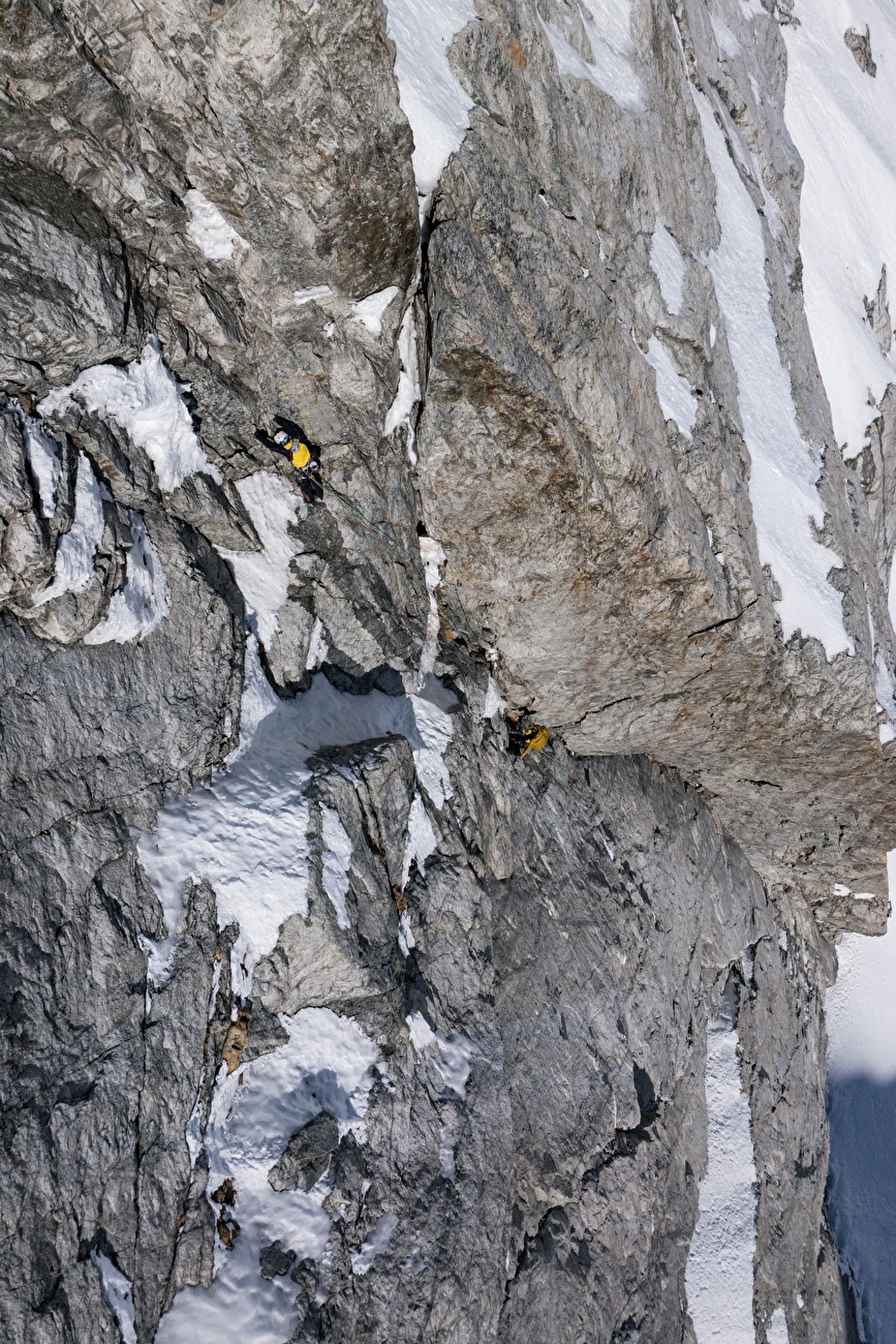 Bianco Invisibile, Aiguille Blanche de Peuterey, Monte Bianco, François Cazzanelli, Giuseppe Vidoni