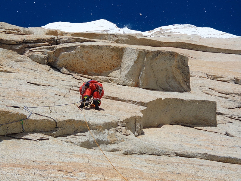 Torre Egger West Face, Patagonia