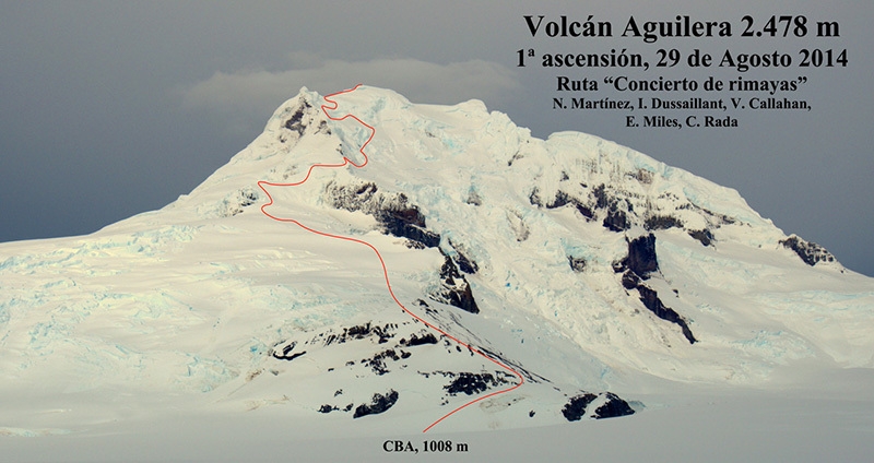 Volcan Aguilera, Hielo Sur, Patagonia