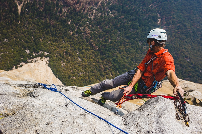 Hans Florine, The Nose, El Capitan, Yosemite, USA