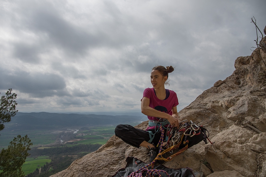 Kajsa Rosén, Oliana, sports climbing