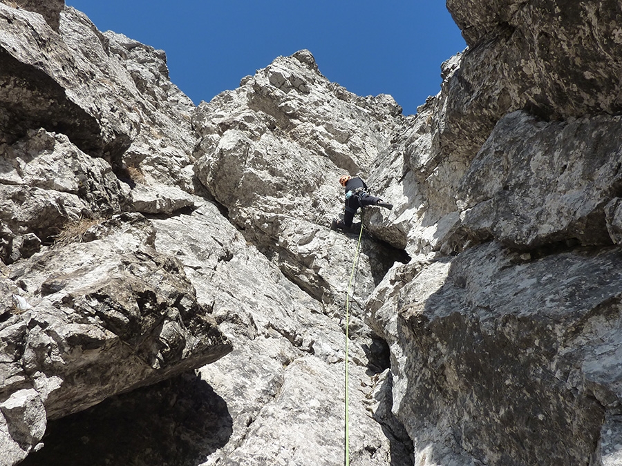 Grignetta, climbing, Lecco