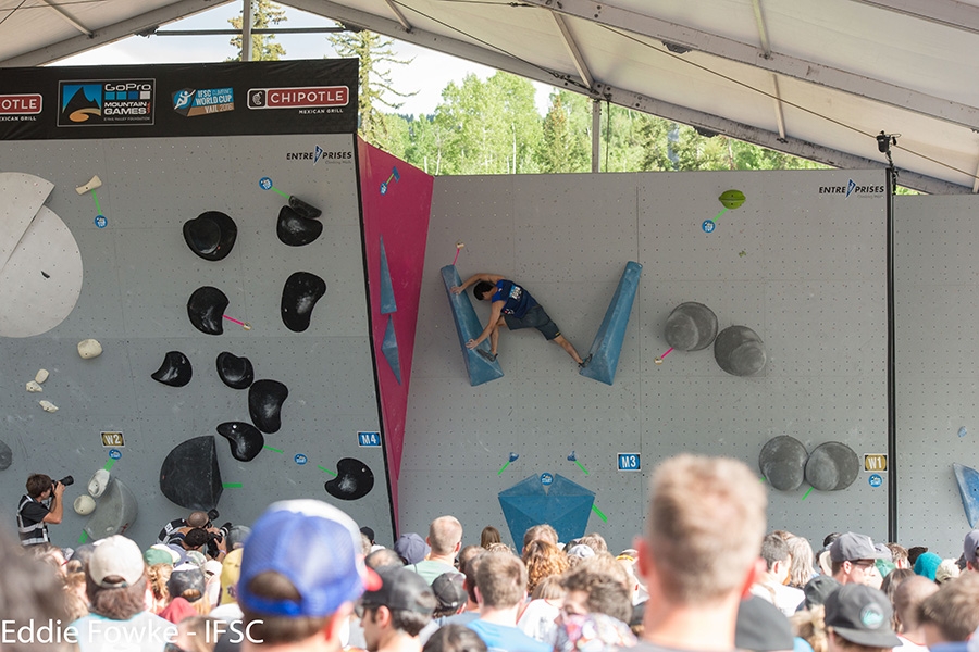 Bouldering World Cup 2016, Vail