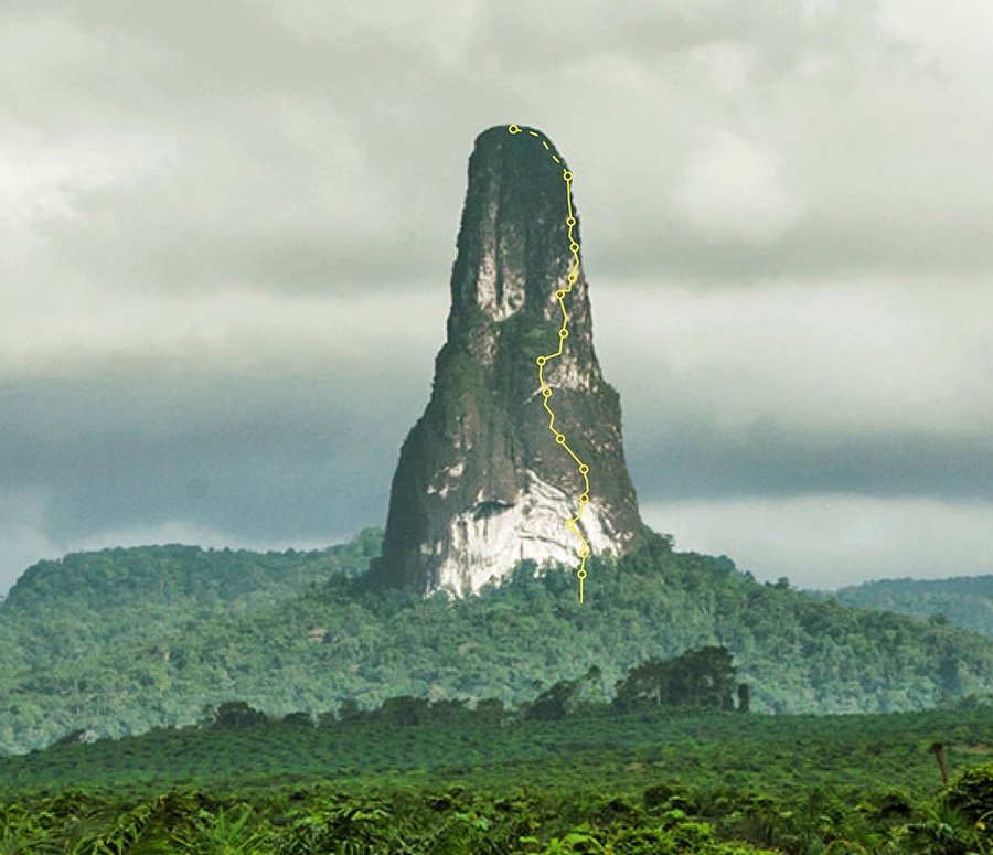 Pico Cão Grande, São Tomé, Sergio Almada Berreta, Gareth Leah