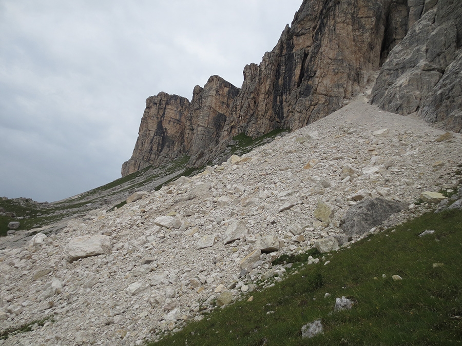 Mondeval, Lastoni di Formin, Dolomites, alpinism