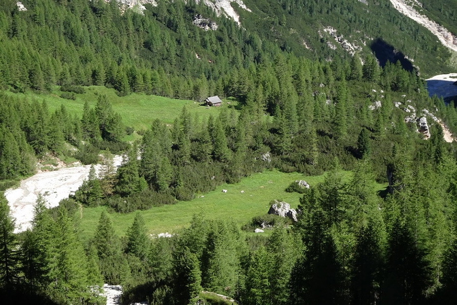 Tofana di Rozes, Scala del Minighel, Dolomites