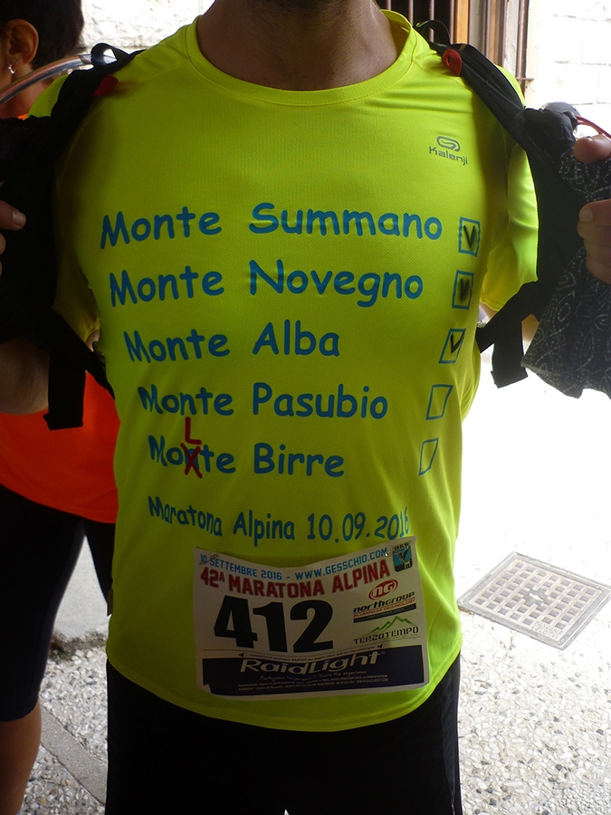 Maratona Alpina del Pasubio 2016