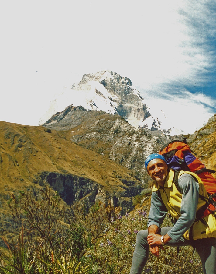 Ande trail, Cordillera Blanca, Perù, Sud America
